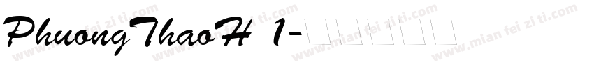 PhuongThaoH 1字体转换